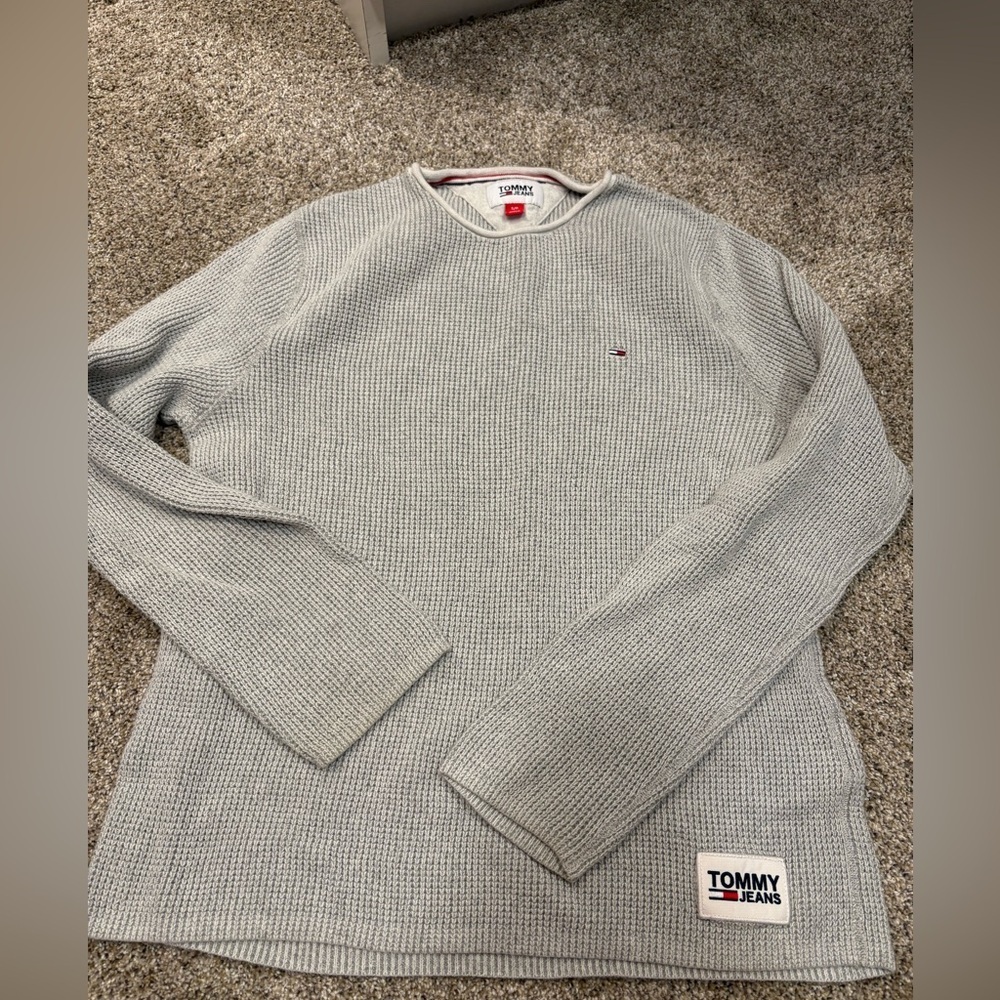 Tommy Jean waffle knit long sleeve small - Picture 1 of 3